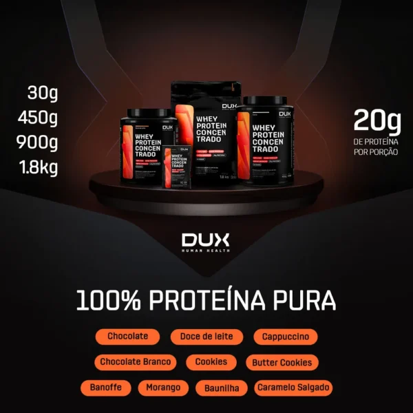 Promo-Whey-Dux Whey Protein Concentrado Dux 900g