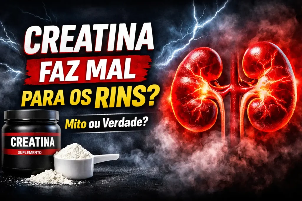 Creatina faz mal para os rins